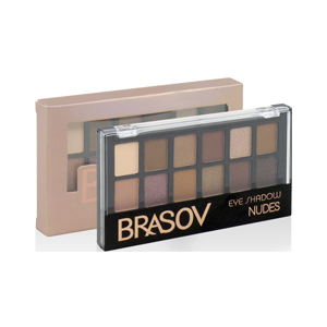 BRASOV EYESHADOW NUDE 02 PCS 12x0.9g