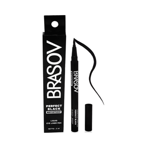 BRASOV LIQUID EYELINE PEN PERFECT BLACK PCS 2mL