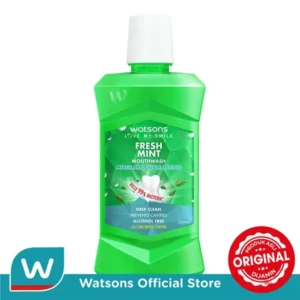 Watsons Fresh Mint Mouthwash 500ml