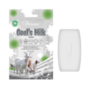 VIENNA body cleansing bar 90 gr - soap bar goat milk peach watermelon