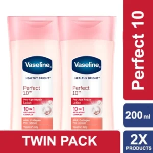 Vaseline Healthy Bright Sun + Pollution Protection Lotion SPF 24 PA++ 200 ml Twin Pack