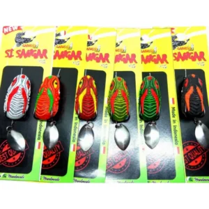 SOFT FROG SISANGAR LURE 3D MODEL WEIGHT 5.5GRM SIZE 3.5CM RUBBER BAIT