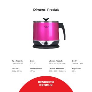 Maspion Electric Kettle UMP 1814