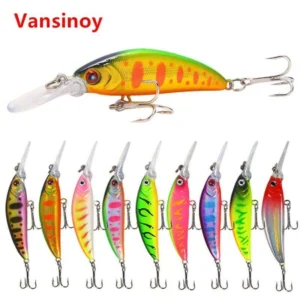 8cm long minnow, 7g weight, kesting bait for AMPALA fish