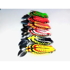 SOFT FROG RF LURE DOUBLE BLADE UKURAN 5,5CM BERAT 6GRM UMPAN KESTING