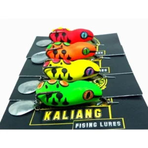 SOFT FROG KALIANG LURE TRIJI EYE MODEL 4.CM UMBAIT KESTING