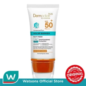 Dermaction Plus by Watsons Advanced Sun Solar Barrier CC Nude Cream SPF50+ PA++++ 40ml