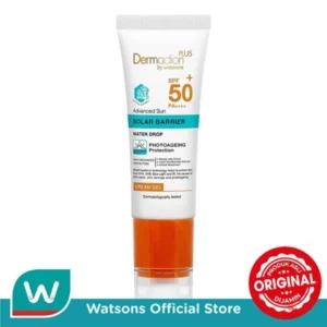 Dermaction Plus by Watsons Advanced Sun Solar Barrier Cream Gel SPF50+ PA++++ 40ml