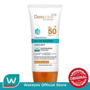 Dermaction Plus by Watsons Advanced Sun Solar Barrier Invisble Balm SPF50+ PA++++ 40ml