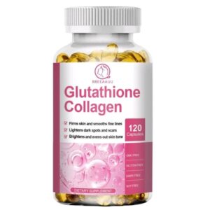 Collagen BzenWell 1000mg Glutathione Capsules 120 Kapsul Tinggi Vitamin C Powerful Whitening