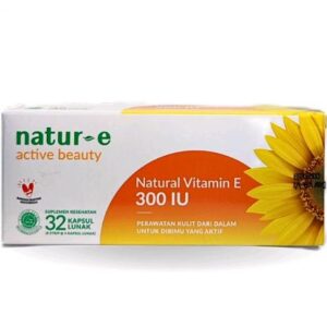 Natur-E Skin Start Natural Vitamin E 100 IU 32s - Soft Capsule Dengan Vitamin E 100 IU