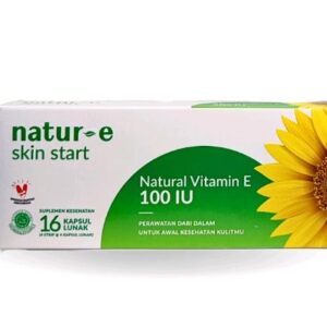 Natur-E Skin Start Natural Vitamin E 100 IU 32s - Soft Capsule Dengan Vitamin E 100 IU