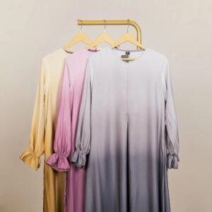 Le Khari Danisha Dress Premium Material Armany Silk Busui Size S-XL