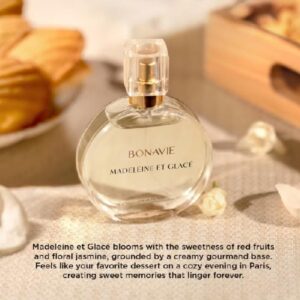 Bonavie Eau de Parfum - Madeleine et Glace 30ml Long Lasting Perfume EDP Gourmand