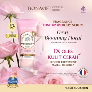 Bonavie TONE UV Brightening Body Serum SPF 40 PA++ & 4X NIACINAMIDE Instant brightening - Fragrance Fragrant Fragrant Body