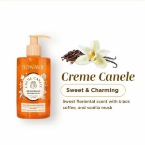 Bonavie Brightening Shower Gel 250 ml - Body Wash, Bath Soap