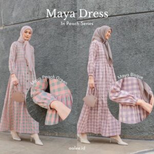 READY MAYA DRESS | GAIS FEAST COTTON | SIZE S-XL