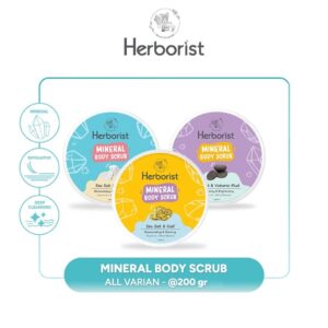 Herborist Mineral Body Scrub 200g Removes Dead Skin Cells & Maintains Skin Moisture