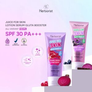 Herborist Juice For Skin Gluta Booster Lotion Serum SPF 30 PA+++ 180ml Skin Brightening & Skin Protection
