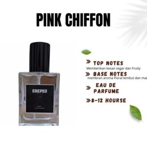 Grepeoparfume - Pink Chiffon Women's Perfume Floral Fruity Aroma