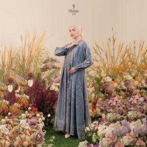 ￼Shirin Zein - Latest 2026 Gamis with Premium Ethnic Motifs, Armani Silk Toraja Series Material