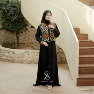 ￼Shirin Zein - Gamis Dress Latest Nursing-Friendly Adult Women Sabrina Dress