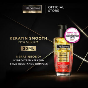￼TRESemme Keratin Smooth Bond Building Hair Serum Hair Oil Soft Hair Treatment Salon Style Mini Travel Pack 30ml