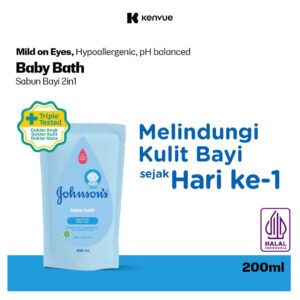 JOHNSON'S Baby Bath - Baby Bath Soap Refill 200ml