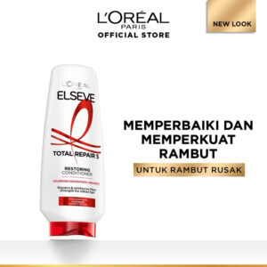 L'Oreal Paris Total Repair 5 Repairing Conditioner Repairs Damaged Hair with Ceramide - 265ml - Hair Care Loreal Hair Care with Ceramide