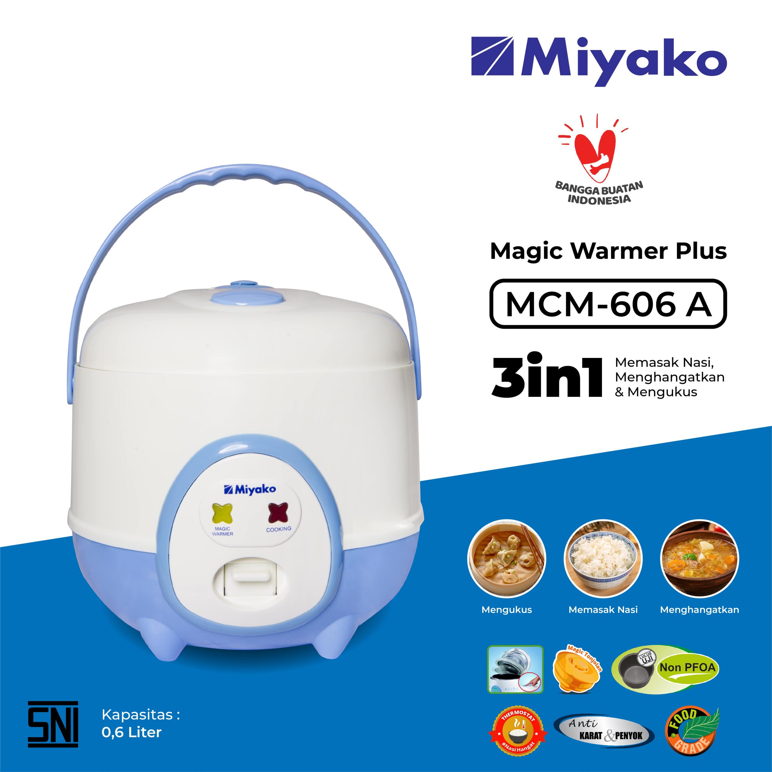 Miyako Rice Cooker MCM-606 A