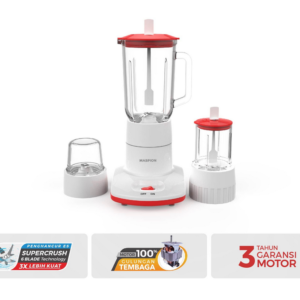 Maspion Blender with Wet Miller and Dry Miller 1 Liter MT-1213