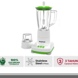 Maspion Blender with Dry Miller 1 Liter MT-1272 AP