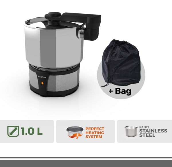 Maspion Multi Electric Cooker MEC-3510 (1 Liter) - ptnooramanahglobal.com