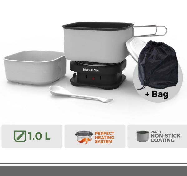 Maspion Travel Cooker EX-3051 (1 Liter) - ptnooramanahglobal.com