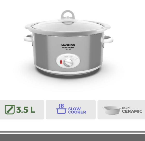 Maspion Slow Cooker Magic Cooker 3.5 Liter MSC-1835 ...