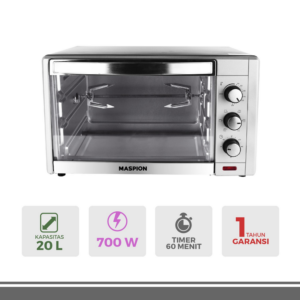 Maspion Oven Toaster MOT-2002 W (20 Liter)