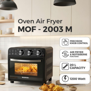 Maspion Air Fryer Oven Grill Furnace MOF 2003M