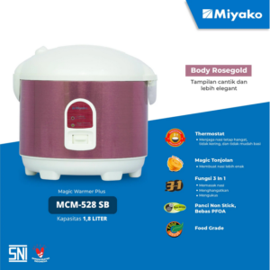 Miyako Rice Cooker MCM-528 SB
