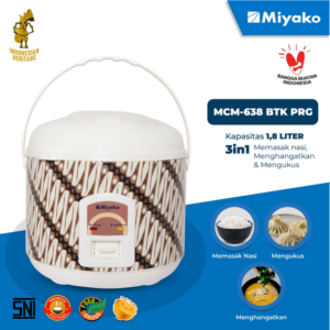 Miyako Rice Cooker MCM-638 BTK PRG