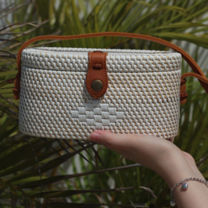 Tube Rattan Handbag Aesthetic