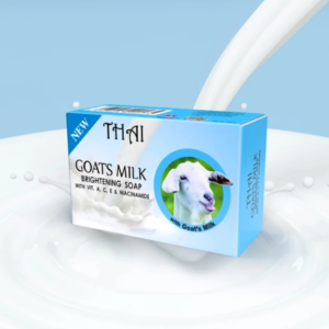 THAI Goats Milk Brightening Bar Soap 130gr - Goat Milk Soap