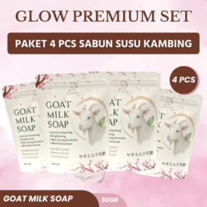 Ourabe Goat Milk Soap (PACKAGE 4 PCS) - Cheat Milk Soap Brightening & Gentle Cleansing Japanese Formula