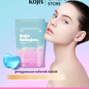 KOJIS Kojic Collagen Brightening Beauty Loving Soap 100Gr (BPOM)