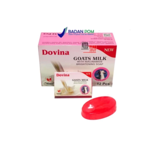 DOVINA CLOSET GOATS MILK BRIGHTENING SOAP VITAMIN A C&E 60 GRAMS