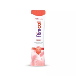 Flimcol Fish Collagen Bright Skin Flavor Strawberry 1 Box Fill 10sct