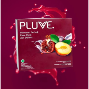 Pluve Fiber Collagen Drink Maintains Skin health and high fiber 10 Sachet Retail plume