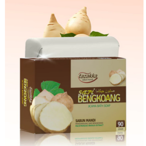 TAZAKKA Sari Bengkoang Sabun Sabun Blead Body Bpod Brightener Skin Jicama Whitening Soap Bar