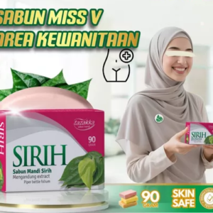 TAZAKKA Leaf Betel Soap For Miss V Itchy and Smell 90gr Bpom Feminine Groin Cleaner