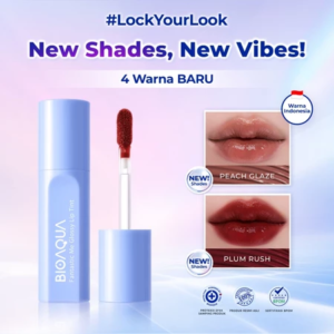 BIOAQUA Liptint Fantastic Me Glossy / Darling Me Matte Lip Tint Moisturizer Lip Gloss Long Durable Stain 12 hours Lip Gloss Tint