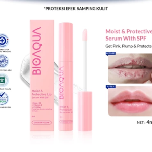 BIOAQUA Moist & Protective Lip Serum With SPF Moisturizing Changing Color Pink Lip Balm Lip Care